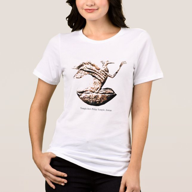En Tri-matière T-shirt Temple Bird (Recto)