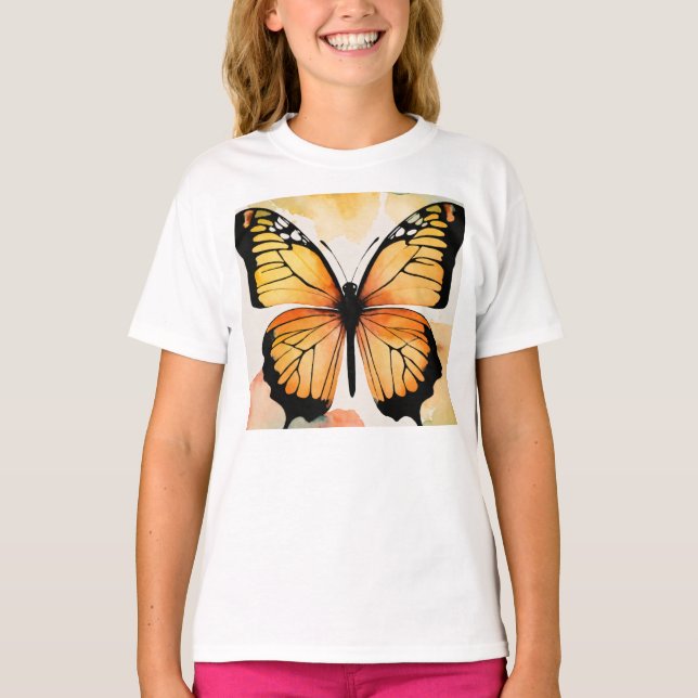 En Tri-matière T-shirt tendance décontracté tendance (Devant)