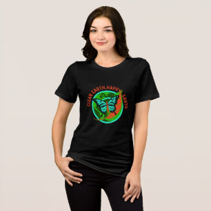 En Tri-matière T-shirt Terre Propre Bonne Journée de la Terre
