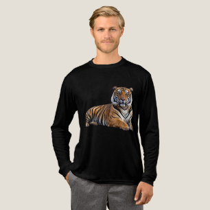 En Tri-matière T-shirt Tigre Obèse Morbide