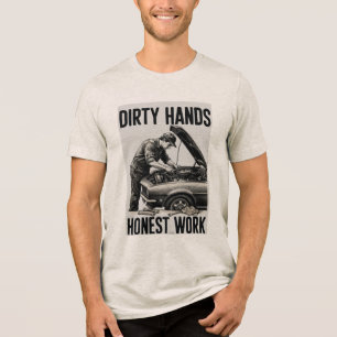En Tri-matière T-Shirt Travail Honnete