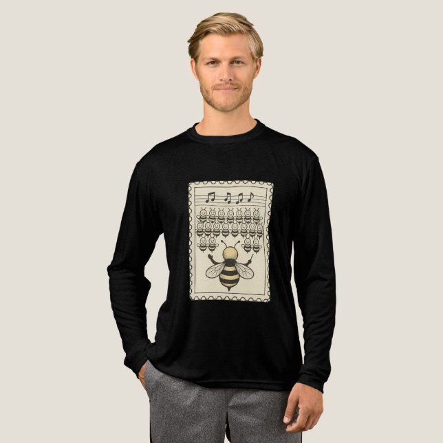 En Tri-matière T-Shirt Tri-Blend (Recto complet)
