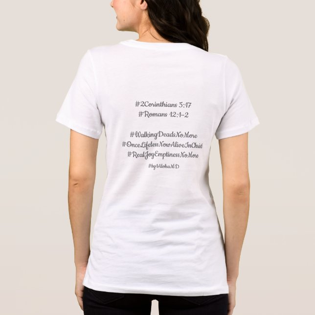 En Tri-matière T-Shirt Tri-Blend (Verso)