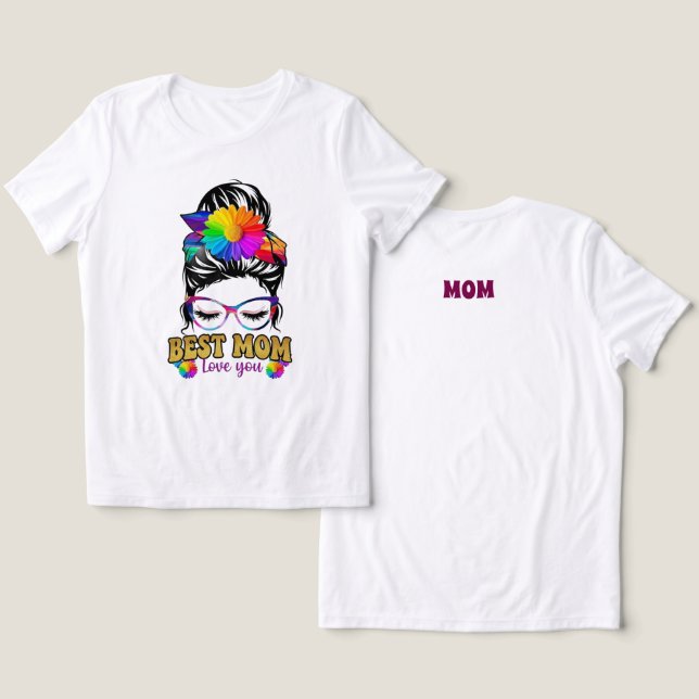 En Tri-matière T-Shirt Tri-Blend pour Femmes (Design Recto & Verso)