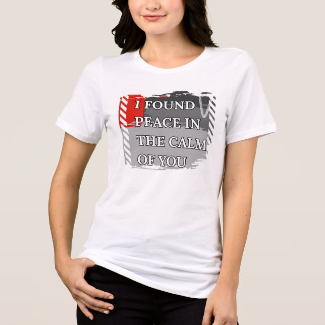 En Tri-matière T-shirt Tri Blend pour femmes (Recto)