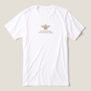 En Tri-matière T-shirt tri-mélange abeille