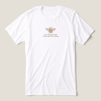 En Tri-matière T-shirt tri-mélange abeille