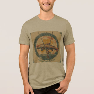 En Tri-matière T-Shirt tri-mélange Bella+Canvas pour hommes, Oliv