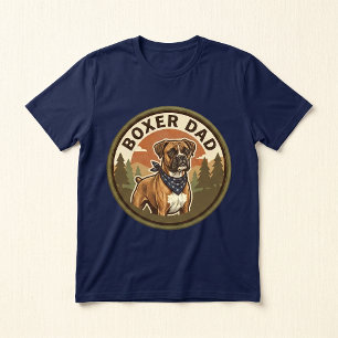 En Tri-matière T-shirt tri-mélange Boxer Papa Cadeau pour papa