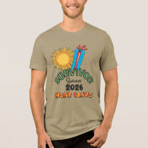 T-shirt tri-mélange homme Vague de chaleur été 26