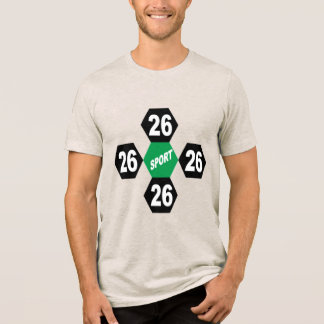 En Tri-matière T-Shirt tri-mélange oatmeal DESIGN SPORT 26