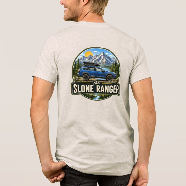 En Tri-matière t-shirt tri-mélange Slone Ranger (Verso)