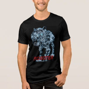 En Tri-matière T-shirt tricolore pour hommes Bella+Canvas - Futur