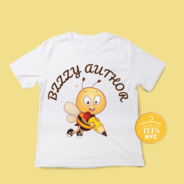 En Tri-matière T-shirt Unisex Bee Auteur du livre pour enfants (Créateur téléchargé)