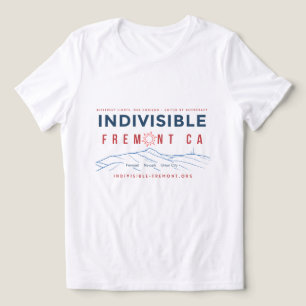 En Tri-matière T-Shirt Unisexe Patriotique Indivisible Fremont CA