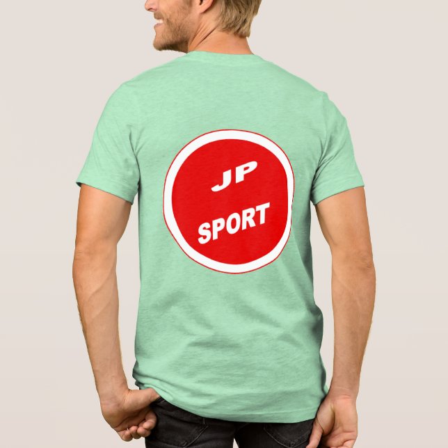 En Tri-matière T-shirt vert dos homme  JAPAN  SPORT  (Verso)