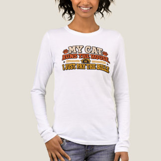 En Tri-matière T-shirt vintage drôle pour propriétaire de chat –