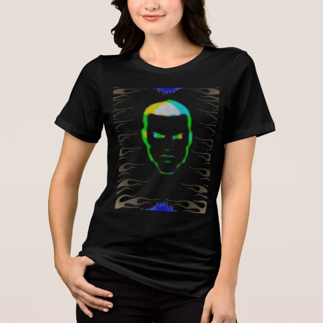 En Tri-matière T-Shirt visage  (Recto)
