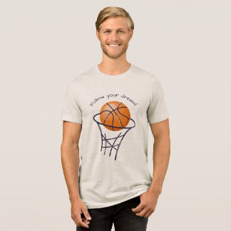 En Tri-matière T-shirt Vous Motivant À Suivre Votre Rêve