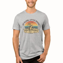 T-shirt Western Cowboy Cattle Round Up, Vintage