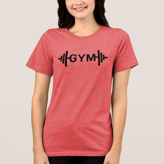En Tri-matière T-shirt Word Gym (Recto)