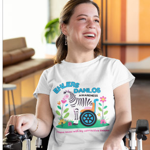 En Tri-matière T-shirt Zebra pour la sensibilisation au SPE