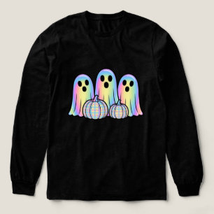 En Tri-matière Trio de fantômes mignons T-Shirt Halloween Adorabl