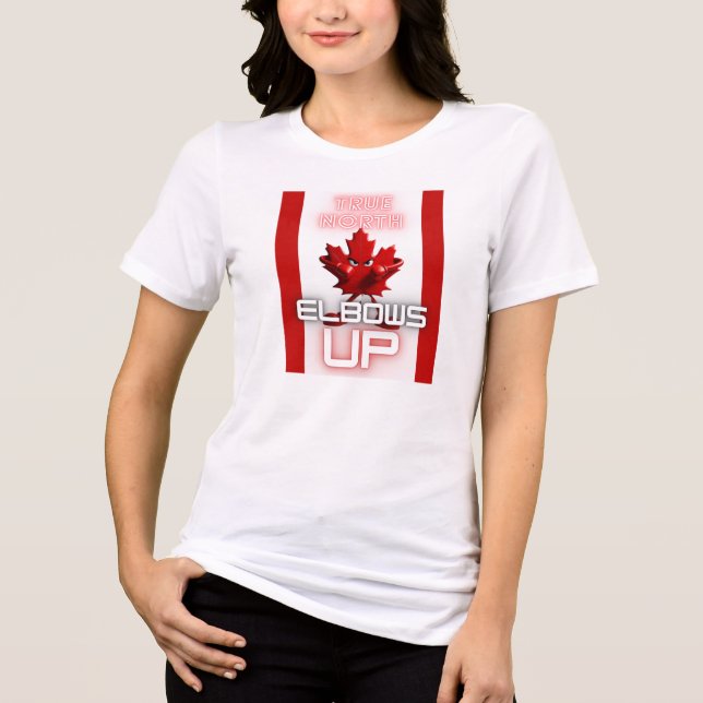 En Tri-matière True North - T-shirt Elbows Up (Recto)