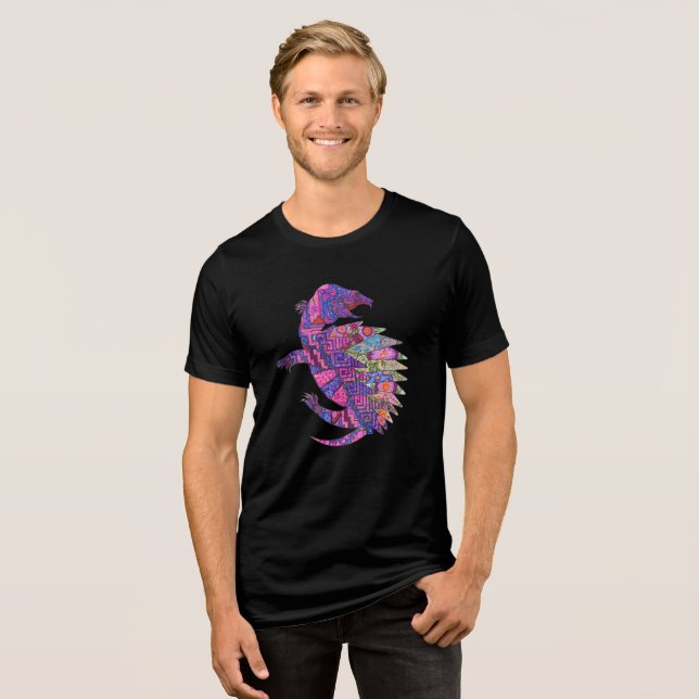 En Tri-matière Turtle design T-Shirt (Recto plein)