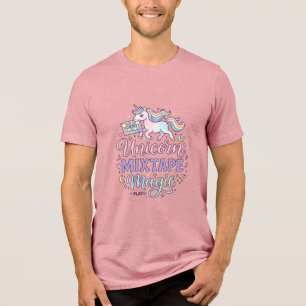 En Tri-matière Unicorn Mixtape Magie Autocollant et T-shirt Adora