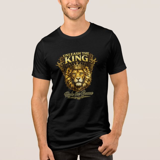 En Tri-matière Unleash the King Lion T-Shirt (Recto)