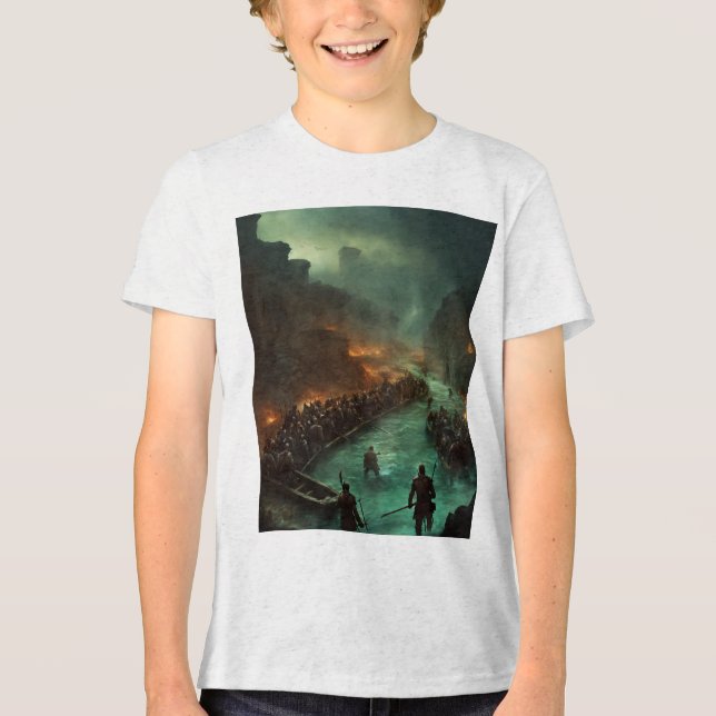 En Tri-matière "Unleash the Undead : Menacer Death Metal T-Shirt (Recto)