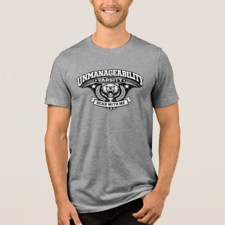 En Tri-matière Varsité Ingérable - T-Shirt