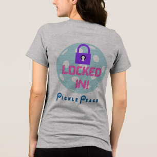 En Tri-matière Verrouillé ! T-shirt de Pickle Peace