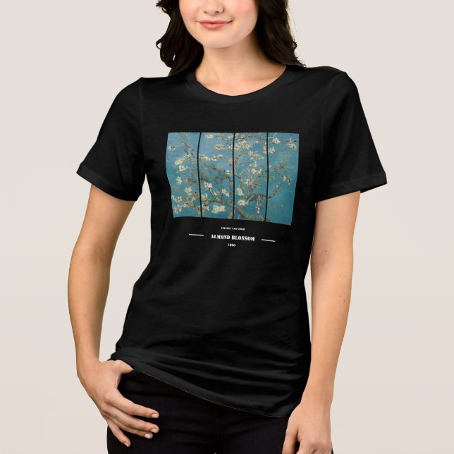 En Tri-matière Vincent Van Gogh Almond blossom T-Shirt (Recto)