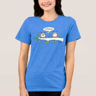 En Tri-matière WHOM OWL T-shirt by Sandra Boynton