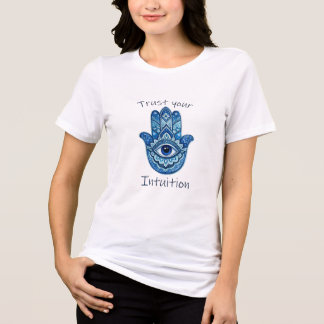 En Tri-matière Women’s Spiritual Hand Eye T-Shirt – 