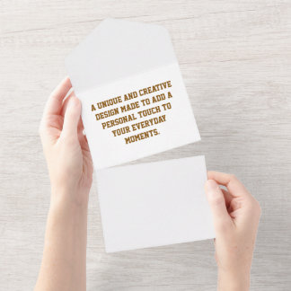 En Un Créez Votre Propre Invitation Mat Invitation Tout