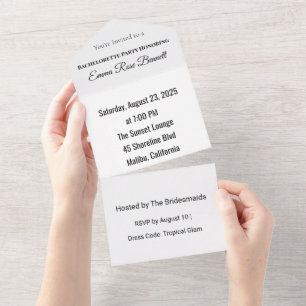 En Un Invitation Tout Compris pour Enterrement de Vie de