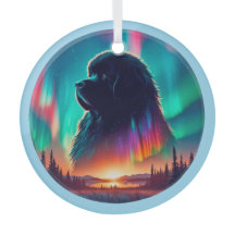Aurora Terre-Neuve Chien Ornement 