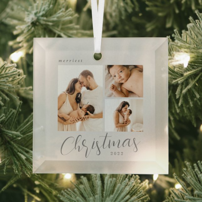 En Verre Collage 3 Photos Modifier la couleur Ornement de N (Insitu)