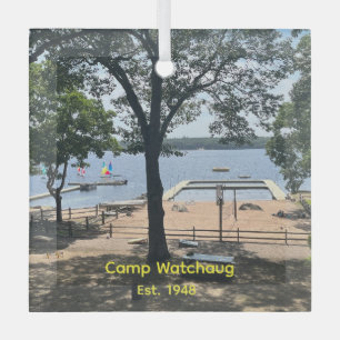 En Verre Ornement photo du camp Watchaug
