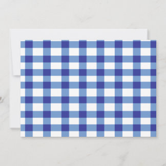 En vichy bleu