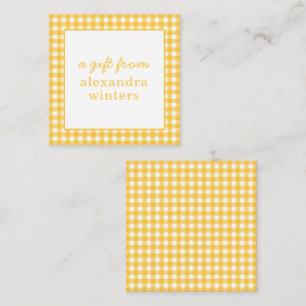 en vichy Cartes Cadeaux Personnalisées