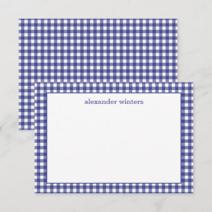 en vichy Cartes de notes personnalisées