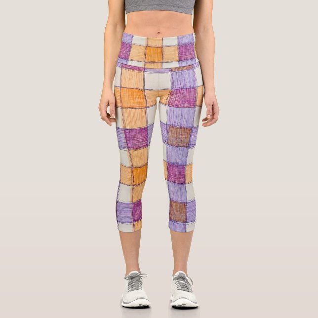 en vichy leggings Capri (Recto)