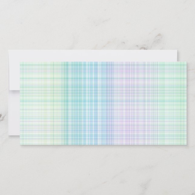 en vichy motif de couleur pastel (Devant)