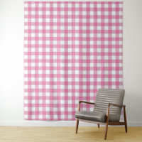 En vichy rose et blanc Vérifier la tapisserie