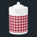 En vichy rouge carmin ; À damiers<br><div class="desc">Vous aimerez ce joli,  chic,  Carmine Red En vichy; À damiers design motif! Nous vous invitation à notre magasin Couples Shower Shop,  pour voir ce design de poutres cool sur beaucoup plus de grands produits personnalisables,  y compris les invitations et cadeaux Couples Shower modernes! Merci!</div>