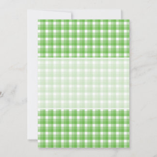 en vichy vérifier le motif. Vert et Blanc.